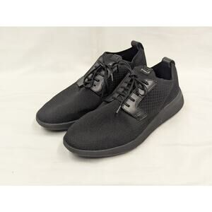 Wolf & Shepherd Swiftknit Derby Sneakers Shoes Black Knit Size Mens 9 Wms 11